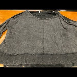 FREE PEOPLE CUTOUT LONG SLEEVE